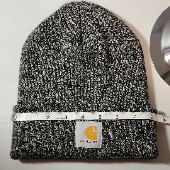 Carhartt Gray and White Knit Beanie - Picture 3 of 4